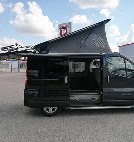 Aménagement intérieur Renault Trafic 2