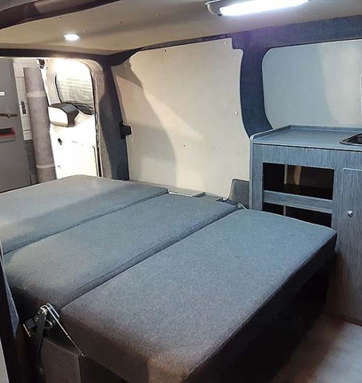 banquette lit Citroën Jumpy