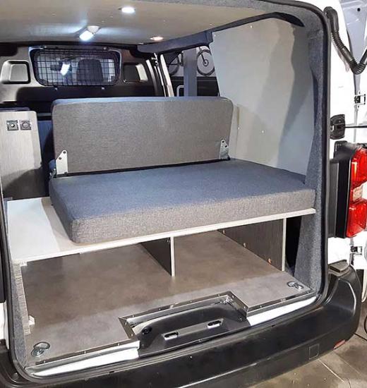 Coffre banquette Citroën Jumpy