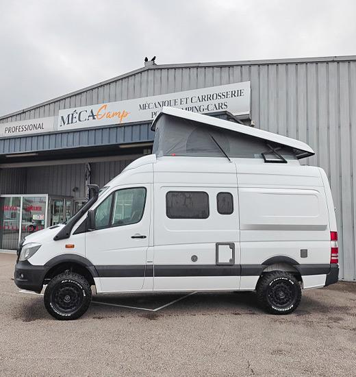 Aménagement d'un Mercedes Sprinter 4x4