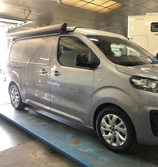 Aménagement sur Citroën Jumpy