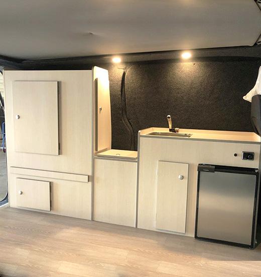 Espace cuisine Citroën Jumpy