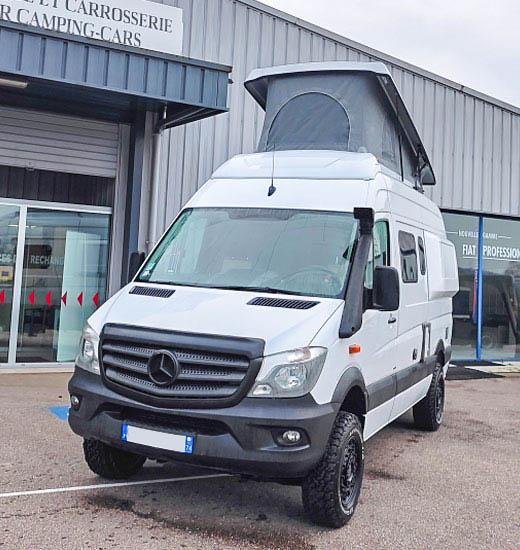 Pose toit relevable mercedes sprinter