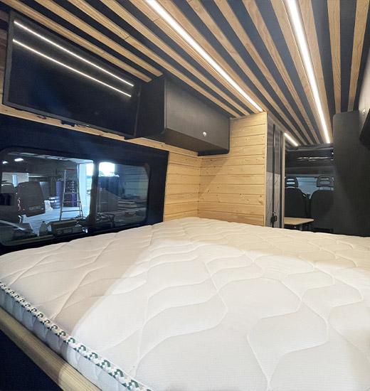 Aménagement Chambre à coucher Fiat Ducato